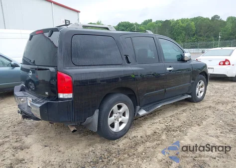 2004 Nissan Pathfinder Armada Se from USA, damaged, VIN 5N1AA08A24N743648